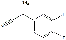 2-aMino-2-(3,4-difluorophenyl)acetonitrile