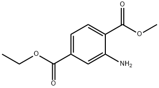 4-Ethyl 1-Methyl 2-aMinoterephthalate Struktur