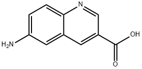 3-Quinolinecarboxylicacid,6-amino-(8CI) Structure