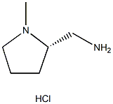 (S)-1-甲基-2-氨甲基吡咯烷 盐酸盐, 219320-28-2, 结构式