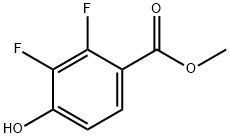 Methyl 2,3-difluoro-4-hydroxybenzoate Structure