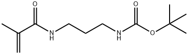 tert-Butyl (3-MethacrylaMidopropyl)carbaMate Struktur