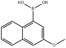 3-甲氧基-1-萘硼酸,219834-94-3,结构式