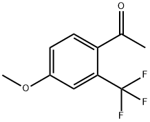 1-(4-Methoxy-2-(trifluoroMethyl)phenyl)ethanone Structure