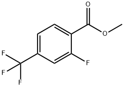 Methyl 2-fluoro-4-(trifluoroMethyl)benzoate Structure