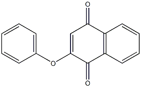 2-Phenoxynaphthalene-1,4-dione Structure
