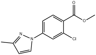 Methyl 2-chloro-4-(3-Methyl-1H-pyrazol-1-yl)benzoate
