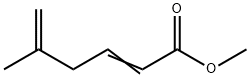 5-Methyl-2,5-hexadienoic Acid Methyl Ester Structure