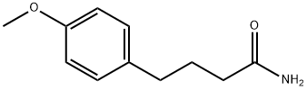 4-(4-甲氧基苯基)丁酰胺 结构式