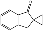 スピロ[シクロプロパン-1,2'-インダン]-1'-オン 化学構造式