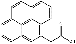 4-ピレン酢酸 化学構造式