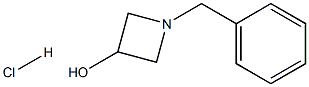 1-benzylazetidin-3-ol hydrochloride Structure