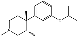 Piperidine, 1,3,4-triMethyl-4-[3-(1-Methylethoxy)phenyl]-, (3S,4S)-