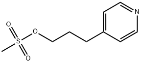 4-Pyridinepropanol, 4-Methanesulfonate Structure
