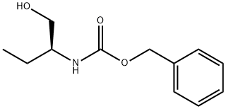 N-CBZ-(S)-(-)-2-氨基-1-丁醇 结构式