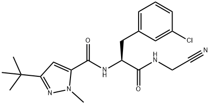 Cathepsin Inhibitor 1 结构式