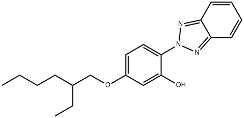 1,3-Benzenediol,4-(4,6-diphenyl-1,3,5-triazin-2-yl)- Structure