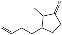 3-(丁-3-烯-1-基)-2-甲基环戊酮, 22627-51-6, 结构式