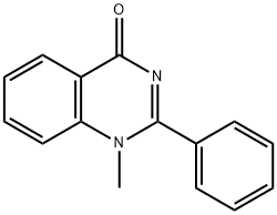 1-Methyl-2-phenylquinazolin-4(1H)-one Structure