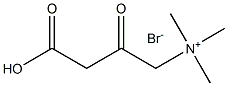 3-Carboxy-N.N,N-triMethyl-2-oxo-1-propanaMiniuM BroMide 结构式
