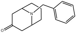 9-苄基-9-氮杂双环[3.3.1]壬烷-3-酮, 2291-58-9, 结构式