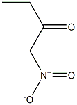 1-硝基丁-2-酮 结构式
