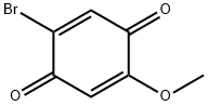 2-溴-5-甲基环己-2,5-二烯-1,4-二酮, 23030-65-1, 结构式