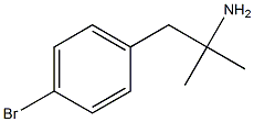 1-(4-溴苯基)-2-甲基丙-2-胺 结构式
