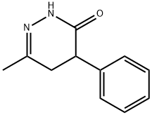 6-Methyl-4-phenyl-4,5-dihydropyridazin-3(2H)-one Structure