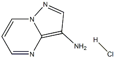 Pyrazolo[1,5-a]pyriMidin-3-aMine hydrochloride Structure