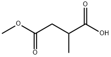 4-甲氧基-2-甲基-4-氧代丁酸, 23268-03-3, 结构式
