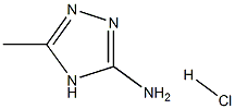 5-Methyl-4H-1,2,4-triazol-3-aMine hydrochloride Struktur