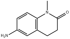 6-氨基-1-甲基-3,4-二氢-2(1H)-喹啉酮,233775-30-9,结构式