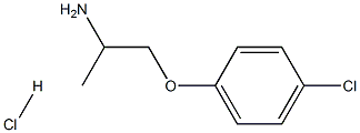 1-(4-Chlorophenoxy)-2-propanaMine HCl Structure