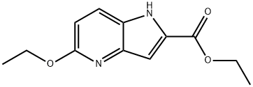 Ethyl 5-Ethoxy-1H-pyrrolo[3,2-b]pyridine-2-carboxylate Struktur
