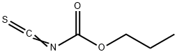 O-propyl carbonisothiocyanatidate Structure