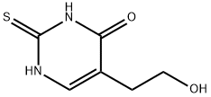 2,3-Dihydro-5-(2-hydroxyethyl)-2-thioxo-4(1H)-pyriMidinone Structure