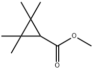 Methyl 2,2,3,3-tetraMethylcyclopropanecarboxylate 化学構造式