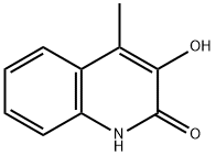 3-羟基-4-甲基喹啉-2(1H)-酮 结构式