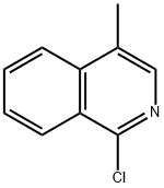 1-氯-4-甲基异喹啉, 24188-78-1, 结构式