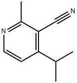 3-Pyridinecarbonitrile,2-methyl-4-(1-methylethyl)-(9CI) Structure