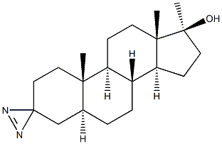 (5alpha,17beta)-17-Methylspiro[androstane-3,3'-[3H]diazirin]-17-ol|(5ALPHA,17BETA)-17-甲基螺[雄甾烷-3,3'-[3H]双吖丙啶]-17-醇