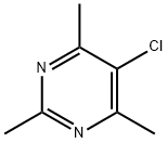 5-氯-2,4,6-三甲基嘧啶, 24307-72-0, 结构式
