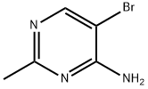 5-溴-2-甲基嘧啶-4-胺, 24343-95-1, 结构式
