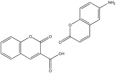 6-氨基香豆素-3-甲酸, 2448-39-7, 结构式