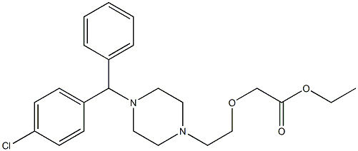 西替利嗪杂质A, 246870-46-2, 结构式