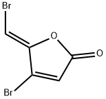 (Z-)-4-BroMo-5-(broMoMethylene)-2(5H)-furanone Struktur