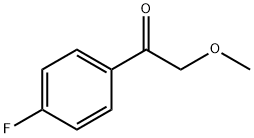 1-(4-Fluorophenyl)-2-Methoxyethanone Struktur