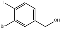 (3-BroMo-4-iodo-phenyl)-Methanol Struktur