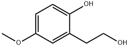 2-Hydroxy-5-Methoxybenzeneethanol, 2503-23-3, 结构式